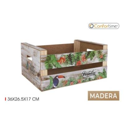 Caja Wood Brillo X X Cm Paradise Confortime