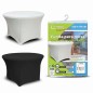 FUNDA MESA PLEGABLE BLANCO/NEGRO