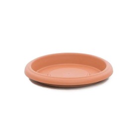 PLATO PARA MACETA REDONDA 12CM TERRACOTA