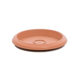PLATO PARA MACETA REDONDA 18CM TERRACOTA VST03
