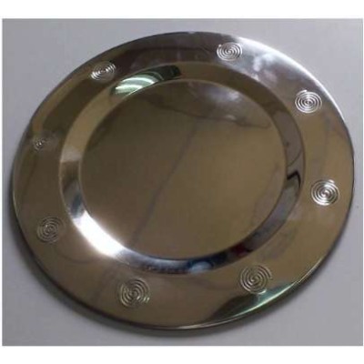 BAJO PLATO INOX 30 ESPIRAL