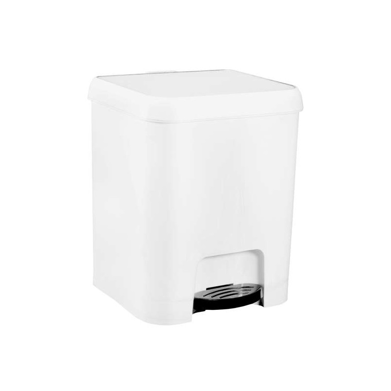 CUBO PEDAL BLANCO 7L