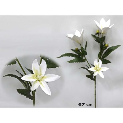 VARA PASIFLORA 3D X3 67CM BLANCO                  