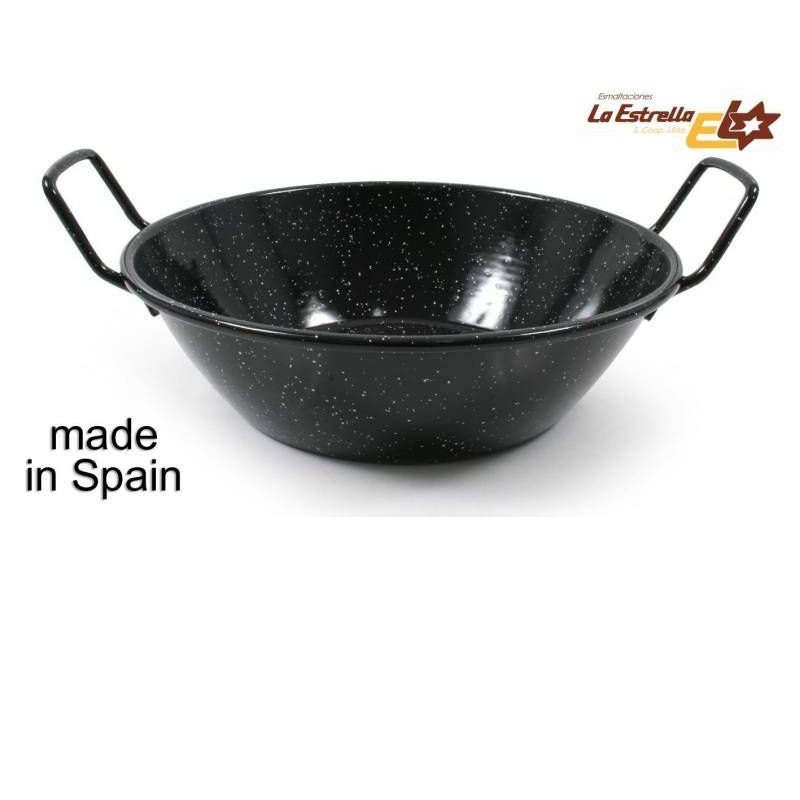 PAELLERA HONDA BORDONADA 26CM 3.8L
