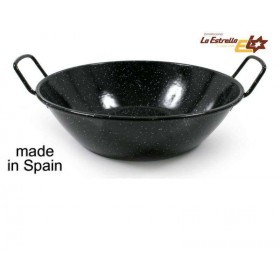 PAELLERA HONDA BORDONADA 40 CM 9 L