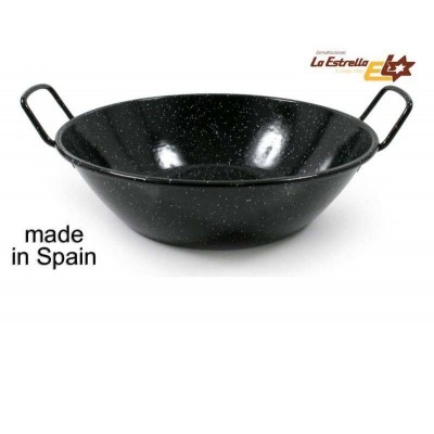 PAELLERA HONDA BORDONADA 40 CM 9 L