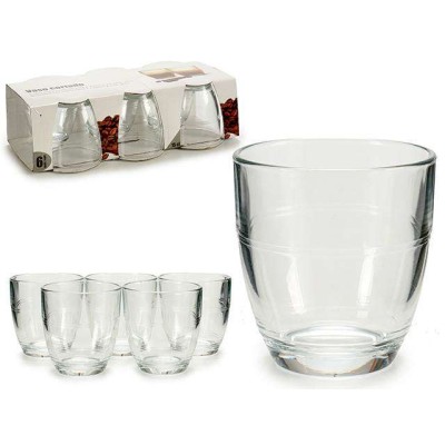 JUEGO 6 VASOS CORTADO 15 CL