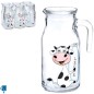 JARRA DE LECHE COBALTO CRISTAL 700 ML