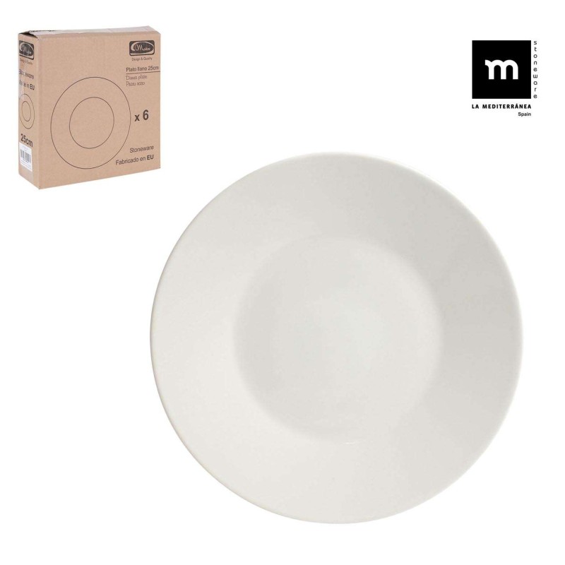 PLATO LLANO 25 CMS. MAITRE IVORY