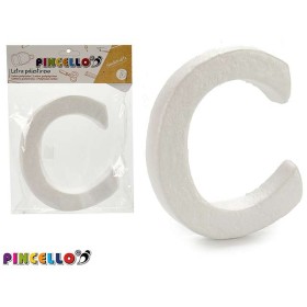 LETRA C POLIESTIRENO 13.5X15 CM                   