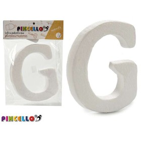 LETRA G POLIESTIRENO 13.5X15 CM                   