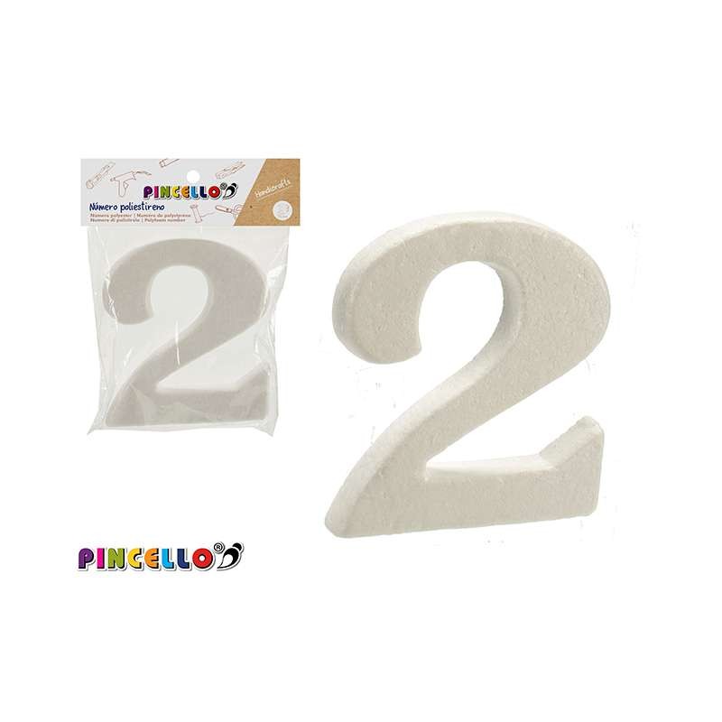 NUMERO 2 POLIESTIRENO                             