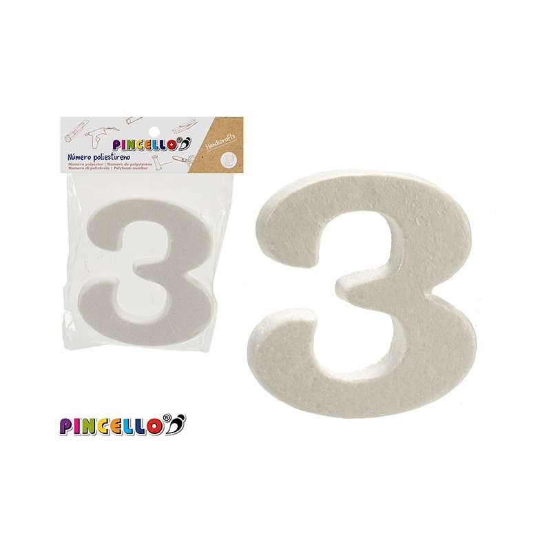 NUMERO 3 POLIESTIRENO                             