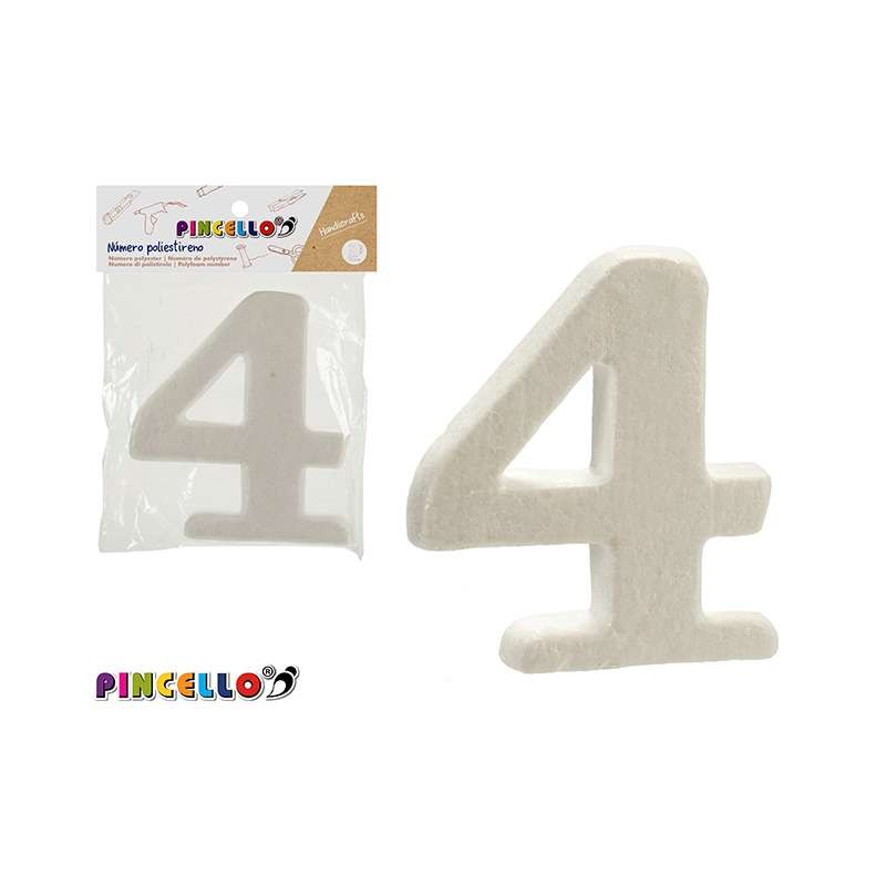 NUMERO 4 POLIESTIRENO                             
