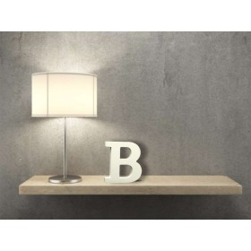 LETRA MADERA BLANCA -B-