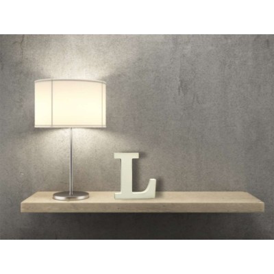 LETRA MADERA BLANCA -L-