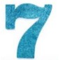 POREX Nº 7 PURPURINA AZUL