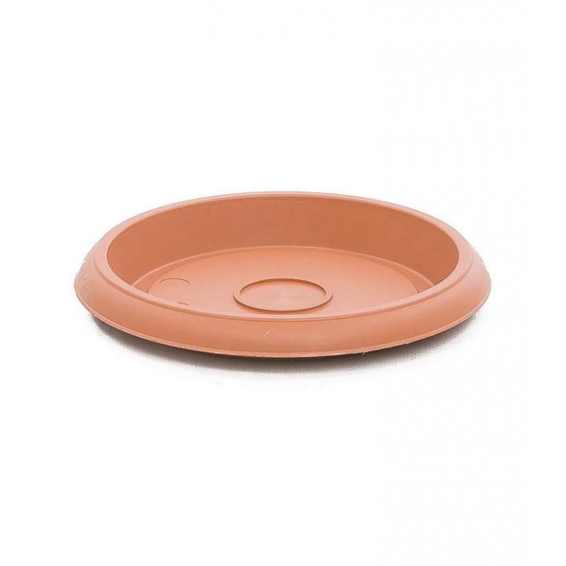 PLATO PARA MACETA REDONDA 20 CM TERRACOTA