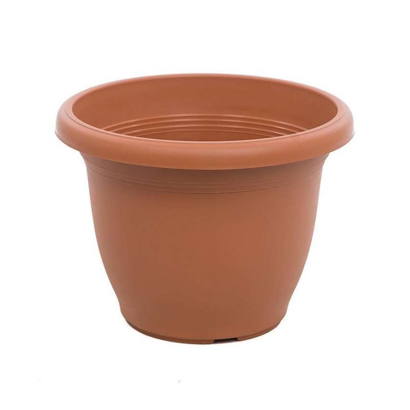 MACETA REDONDA 42 CM VS09 TERRACOTA