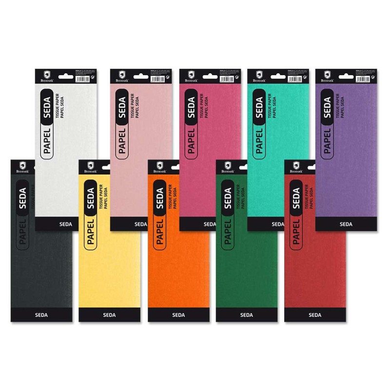 PAPEL SEDA LISO BOLSA 10 HOJAS                    