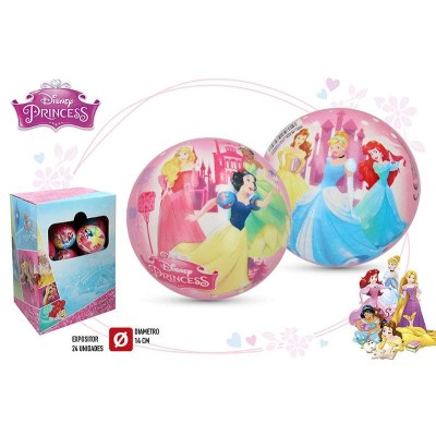 PELOTA PVC D 14 CM PRINCESAS DISNEY