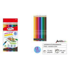 LAPICEROS DE COLORES BORRABLES 12 U