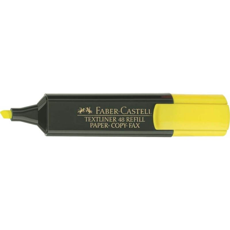 MARCADOR FLUORESCENTE AMARILLO FABER CASTELL