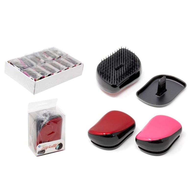 CEPILLO DE PELO CON TAPA PLASTICO SURTD           