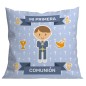 COJIN 40*40 MI PRIMERA COMUNION NIÑO              