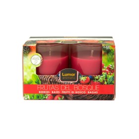 CAJA 2 VASOS PERF LUMAR AROMATIC FRUTA DEL BOSQUE