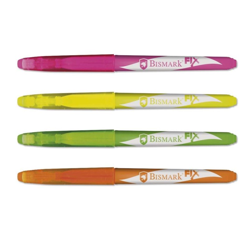 ROTULADOR BORRABLE BISMARK FLUORESCENTE BL        