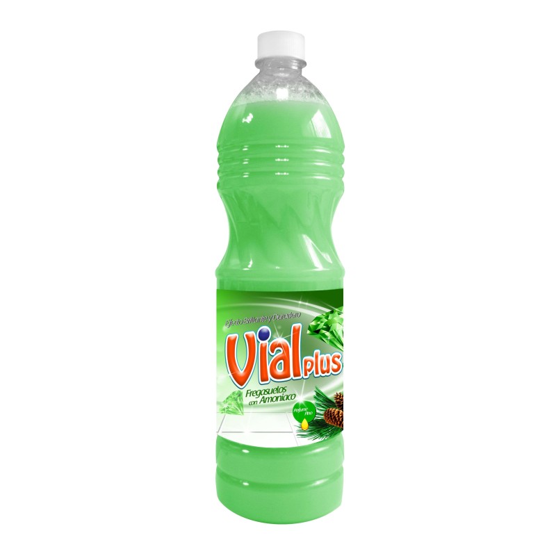 VIALPLUS FREGASUELOS C/AMONIACO 1.5L PINO         