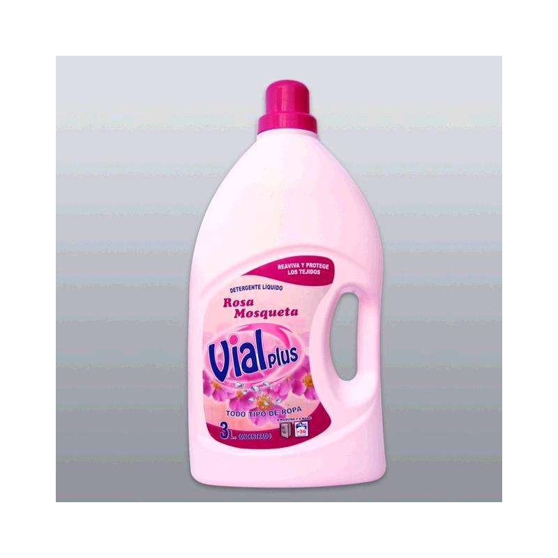 VIALPLUS DETERGENTE 3L (50 LAV) ROSA MOSQUETA