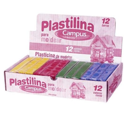 PLASTILINA COL. BASICO CAMPUS                     