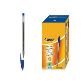 BOLIGRAFO BIC CRISTAL MEDIUM AZUL                 