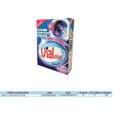 VIALPLUS LIMPIALAVADORAS 250ML                    