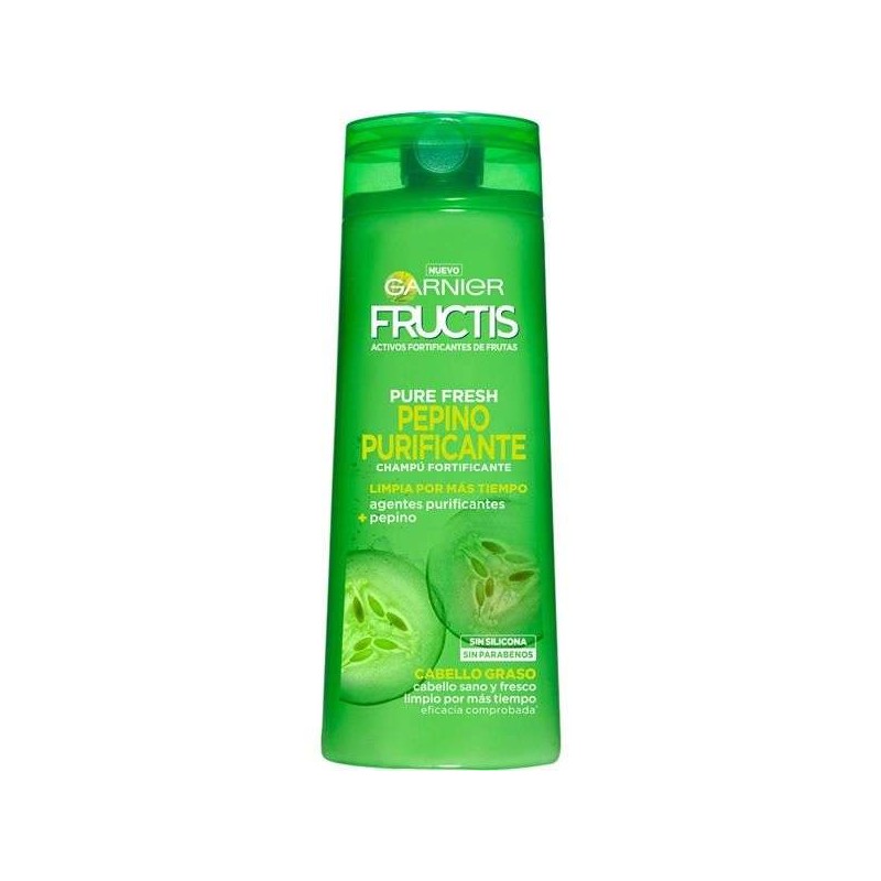 FRUCTIS CHAMPU 380ML PURE FRESH PURIFICANTE