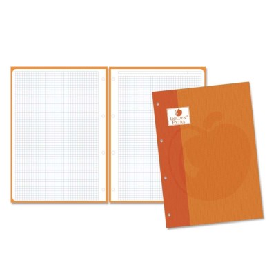 GOLDEN RECAMBIO A4 80H 90 GR. NARANJA             