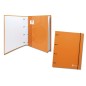 CARPETA BISMARK CARTON 4A, A4 C/RECAMBIO NARANJA  