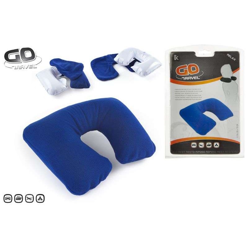 ALMOHADA HINCHABLE DE CUELLO C/ FUND              