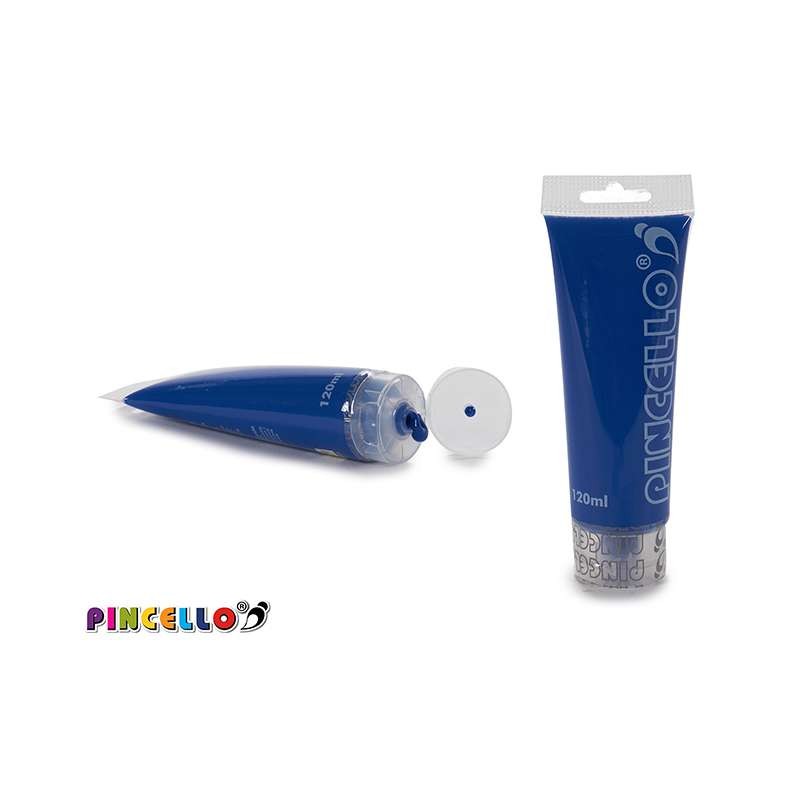 TUBO PINTURA ACRILICA 120ML. AZUL OSCURO          