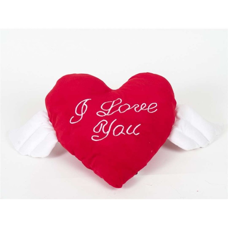 CORAZON C/ALAS I LOVE YOU 65X30 CM