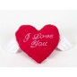 CORAZON C/ALAS I LOVE YOU 65X30 CM