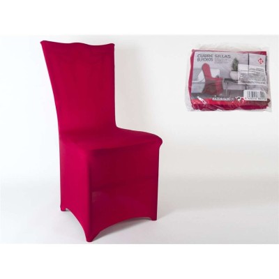 CUBRE SILLAS BURDEOS 39X43X90 CM                  