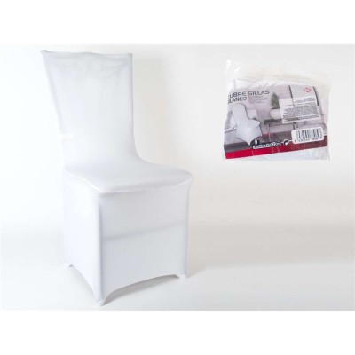 CUBRE SILLAS BLANCO 90X39X43 CM                   