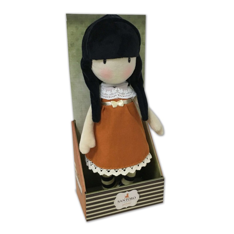 MUÑECA DE TRAPO 30 CM EN DISPLAY GORJUS - I GAVE R