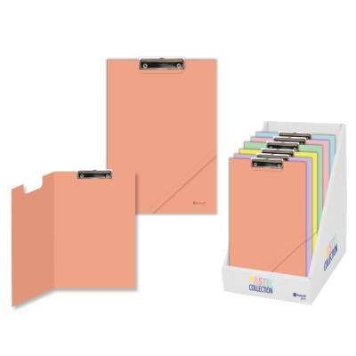 PASTEL CARPETA PINZA A4 CON TAPA                  