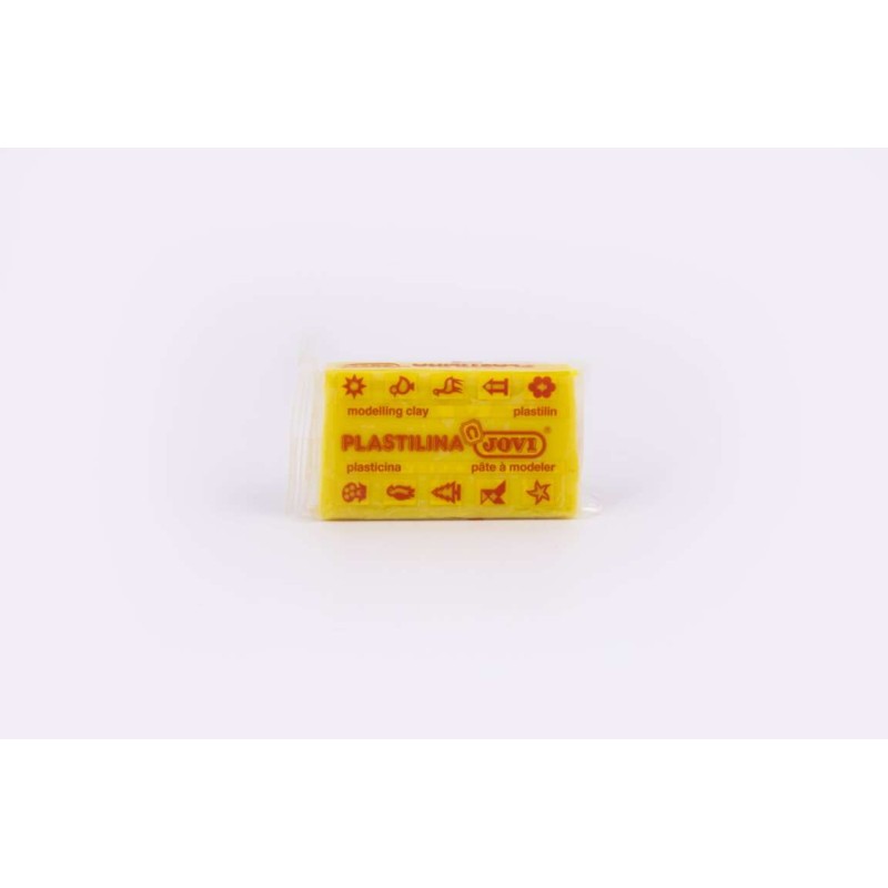 JOVI-PLASTILINA EST.AMARILLO CLARO 50g