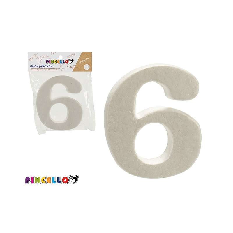 NUMERO 6 POLIESTIRENO                             