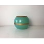 FLORERO CRISTAL VERDE 20*15H CM